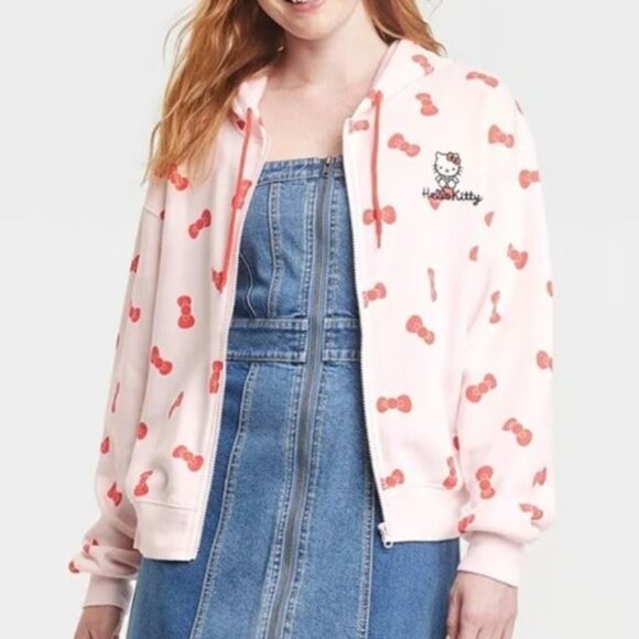 Sanrio Hello Kitty Pink Marshmallow Hoodie - Picture 2 of 6